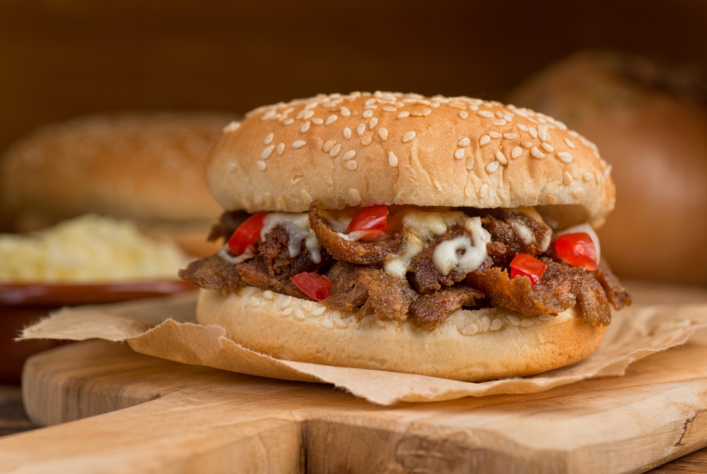 Donair Burger Image - Zesty Pizza